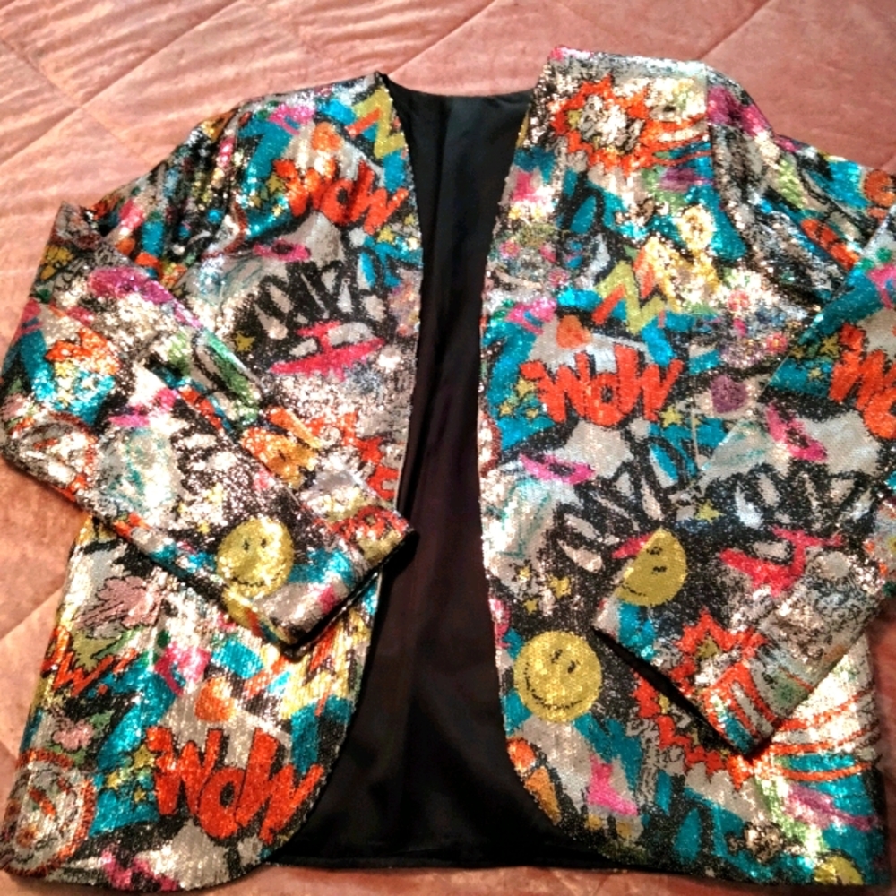 Sequin Blazer
